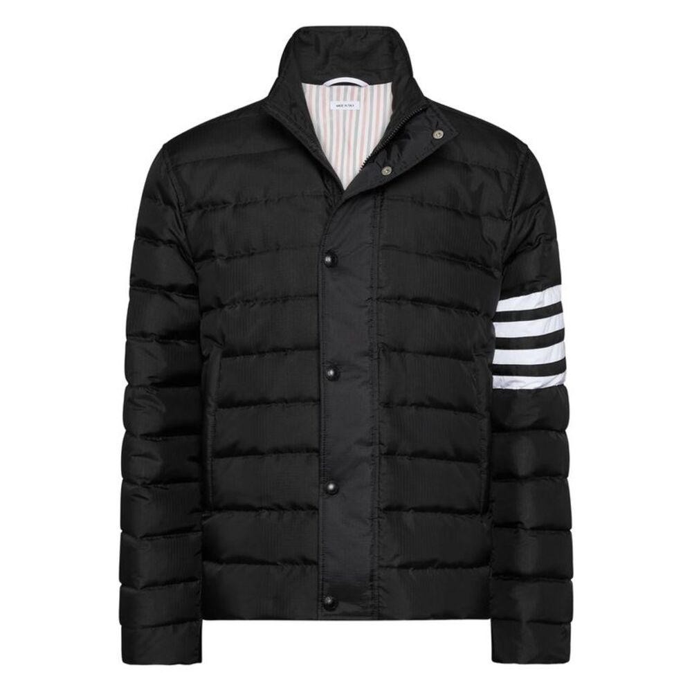 Thom Browne Black Jackets - Padded & Down Jackets Men